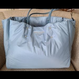 Kate Spade Blue Everything Puffy Large Tote